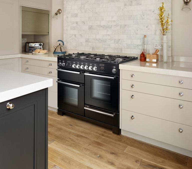 Infusion 90 Dual Fuel Slate with Chrome trim RANGEMASTER