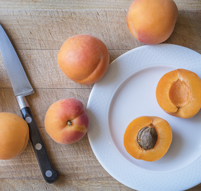 Honeyed Apricot and White Chocolate Frangipane
