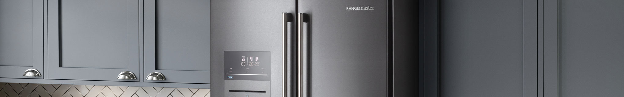 Rangemaster SXS Deluxe Fridge Freezer 