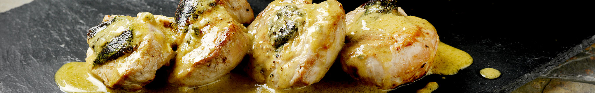 Dorset Blue Vinny Pork with Flageolet Cassoulet