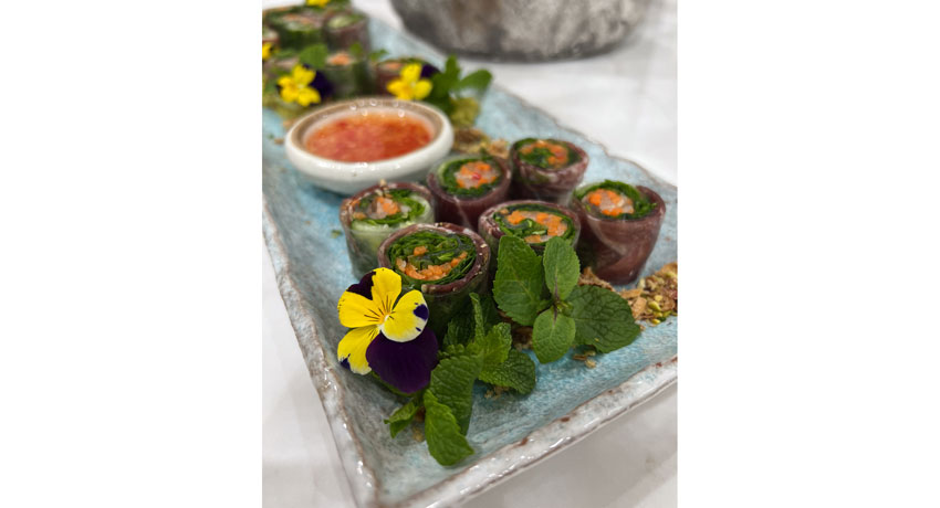 Summer Rolls Canapé