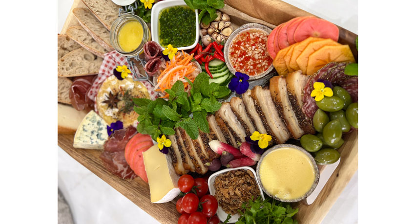 Thuy’s Bánh Mì Cheese Board