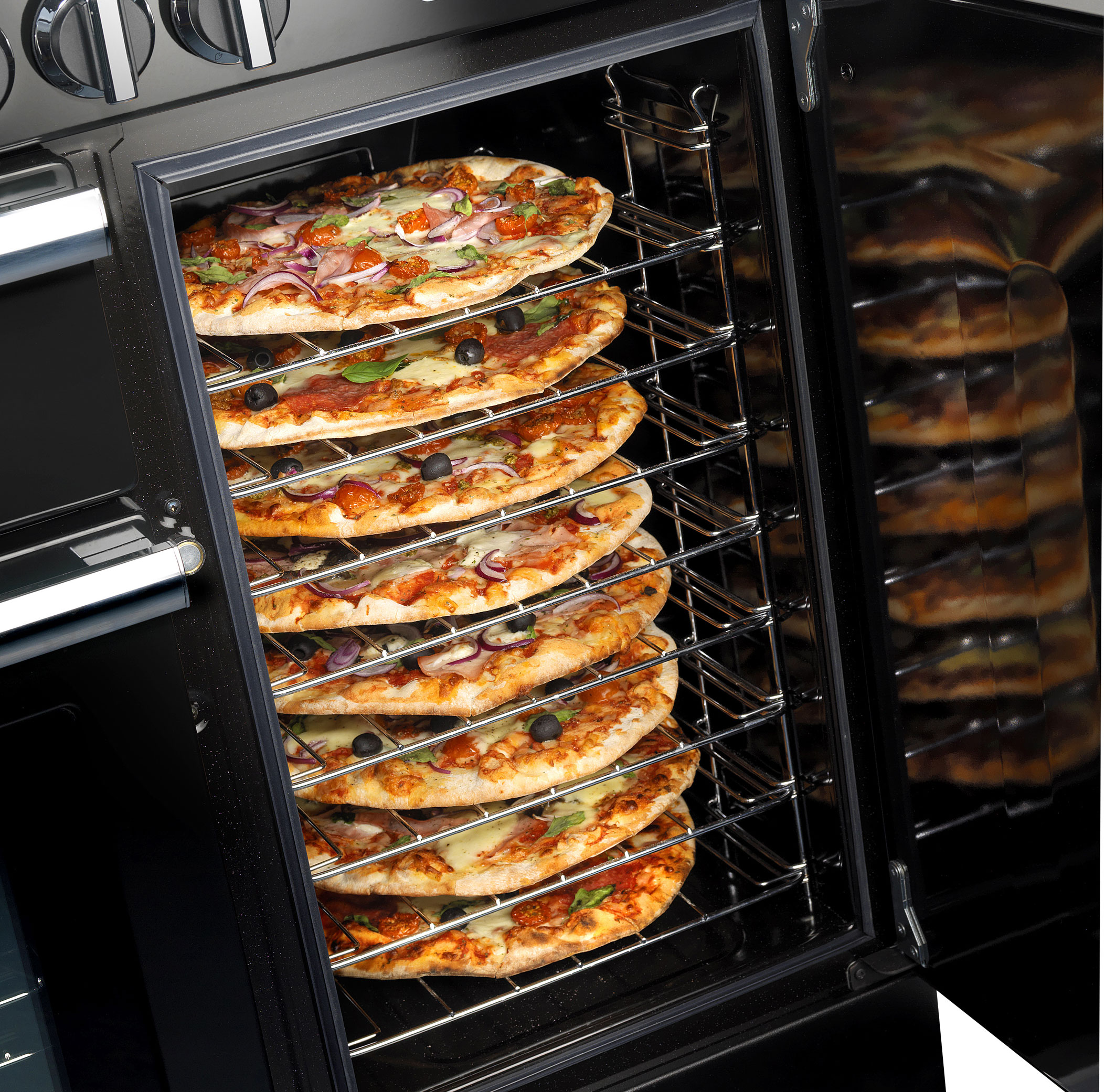 Batch cook pizzas when the kids have friends over