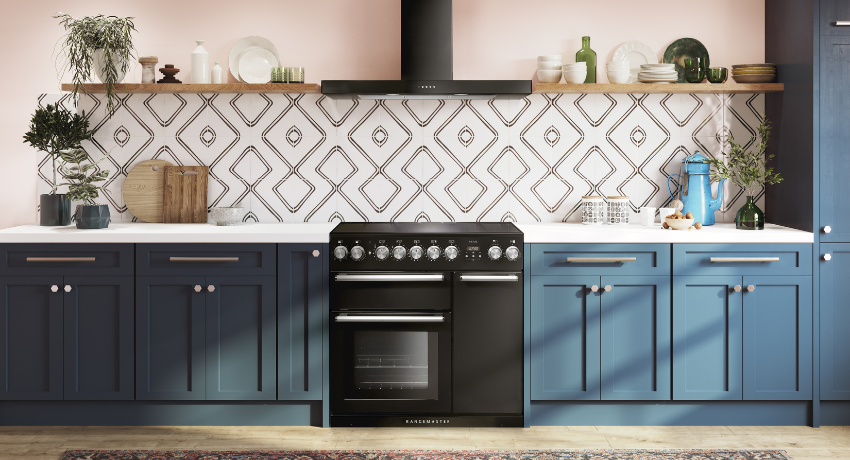 Rangemaster’s Nexus 90 induction cooker in black