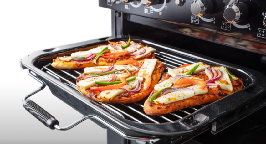 Rangemaster’s glide-out grill