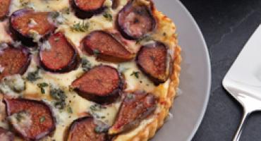 Fig and Blue Cheese Tart