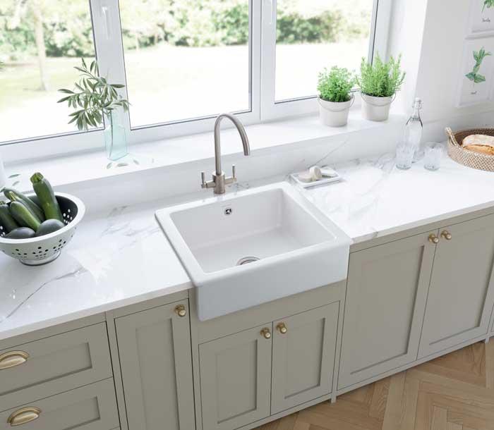 Hartland ceramic sink