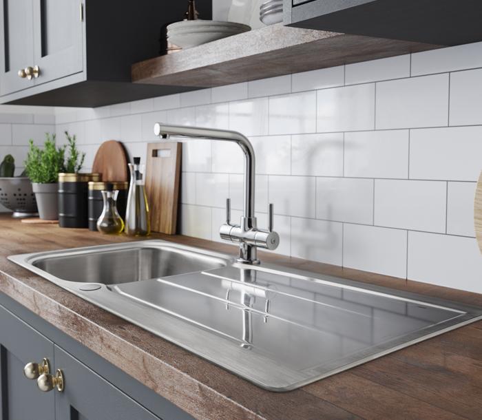 Glendale single bowl sink