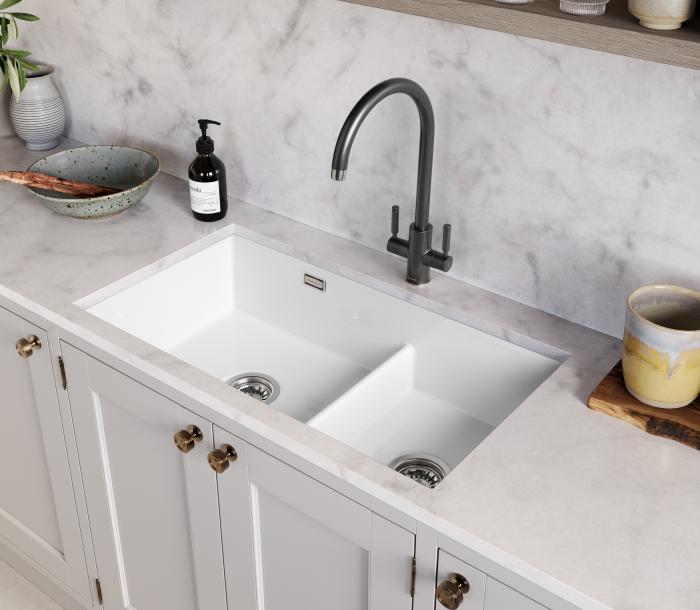 Rustique Double Bowl