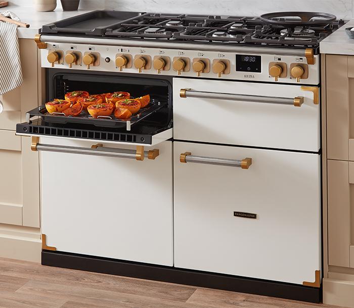 Rangemaster Arina with open grill cavity